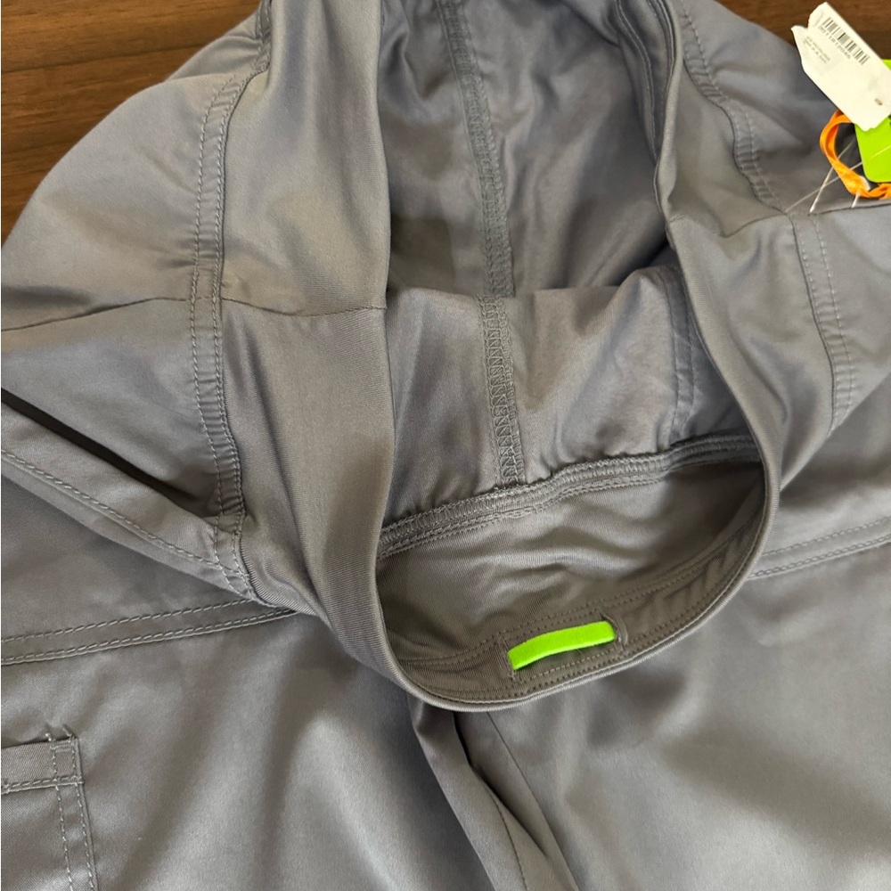Landau Proflex Scrub Pants Womens Sz S grey Modern Fit Wrinkle Resistant NWT - Picture 6 of 8